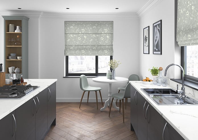 Etched Vine, Feather - Twist&Fit Roman Blind - Image 5